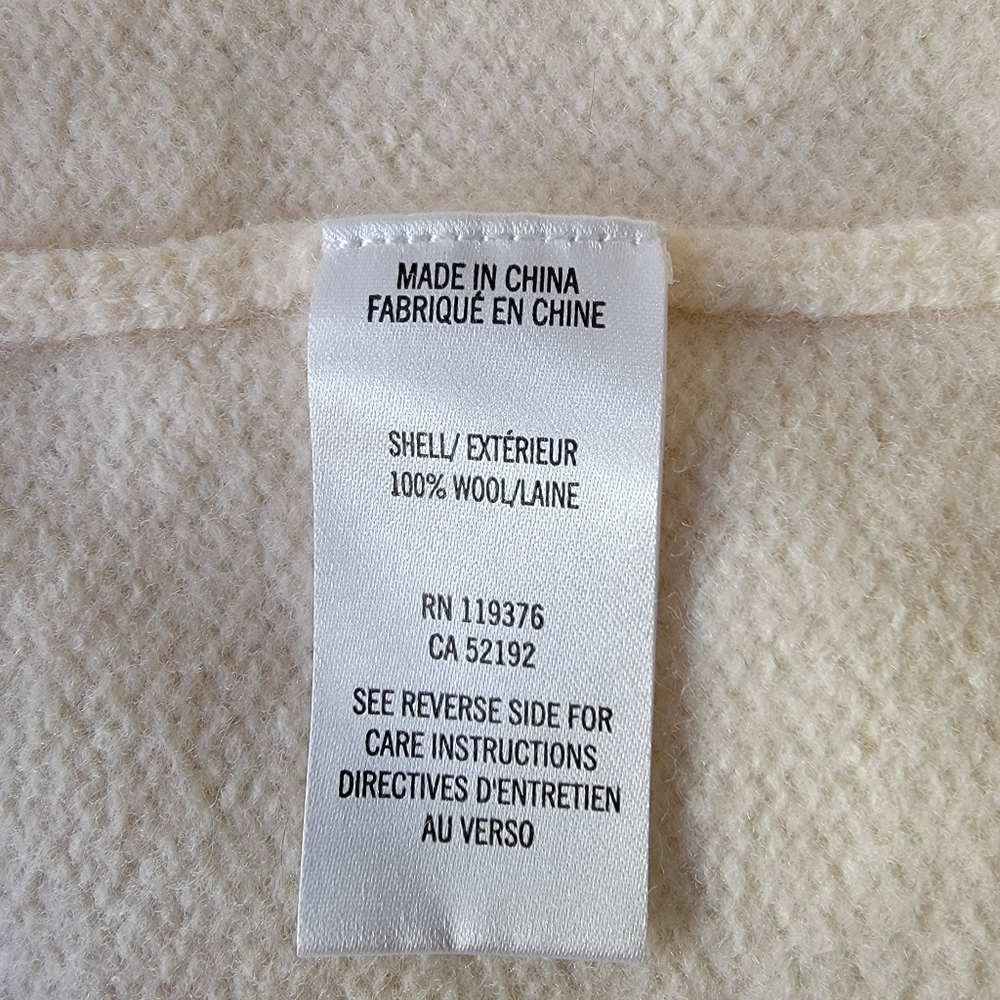 Helmut Lang Wool 100% Cream Sweater - image 4